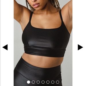 Balance athletica black Lustre bra with original packaging. Size Small A…